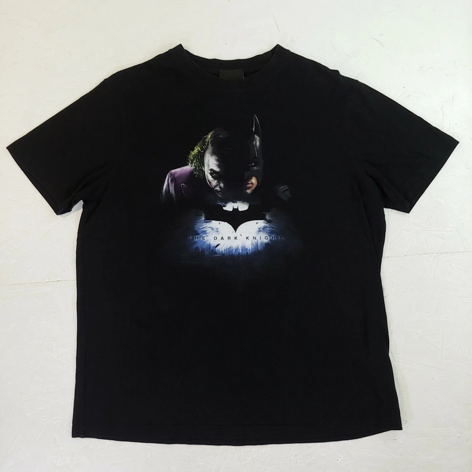 Batman T-Shirt The Dark Knight Size S-5XL 2008 Joker Movie Promo Reprint