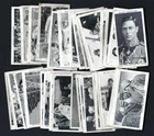 WILLS - OUR KING & QUEEN - FULL SET OF 50 CARDS