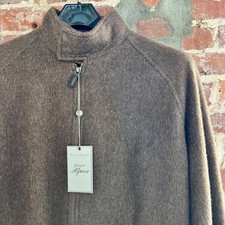 Daniel Cremieux Luxury Men's Brown Alpaca Jacket Size M NWT RETAILS $595