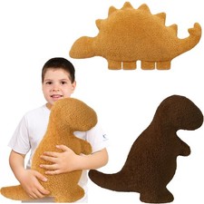 Dino Nugget Pillow with Chocolate Dino Pillow Plush for Birthday Gifts, Chick...