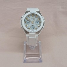 Casio MSG-W100 Radio Solar Women's Quartz Watch Used Dirty