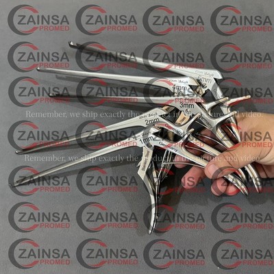 German Kerrison Rongeurs (1,2,3,4,5mm) Spine, Cervical Orthopedic Surgical