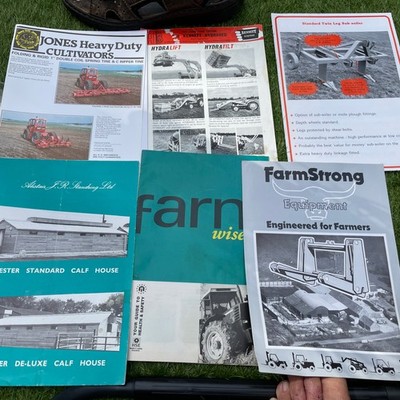 landwirtschaftliche Implantate Restposten-Farmstrong,Kennett,Standring,Raw-,x6 Prospekte