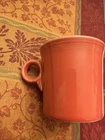 1 Orange Tangerine 3.5” Coffee Mugs Fiesta Ware