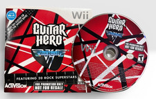 Guitar Hero: Van Halen (Nintendo Wii, 2009) Paper Sleeve & Disc