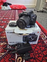 Canon EOS 4000D Digital DSLR Camera + 18-55mm Zoom Lens 