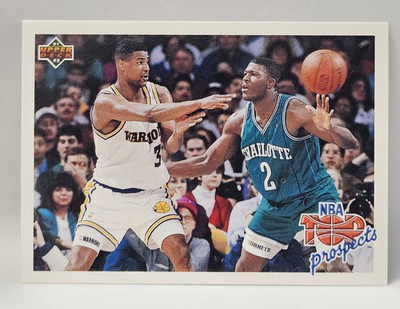 1992 Upper Deck - Billy Owens / Larry Johnson #438 NBA Top Prospects