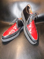 Nice  Marc Jacobs - Red & Black Oxfords - 8.5 - 40.5 - Made  Italy - Comfortable