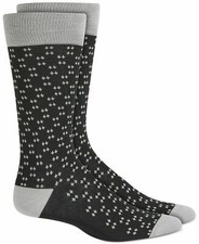 Alfani Men's Alfatech Men's Diamond Dot Socks Size 7-12 2 Pairs Same Day Ship