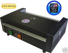 TLC 6000T Pouch Laminator Machine with thermometer 9-13/16 & 5 Year USA Warranty