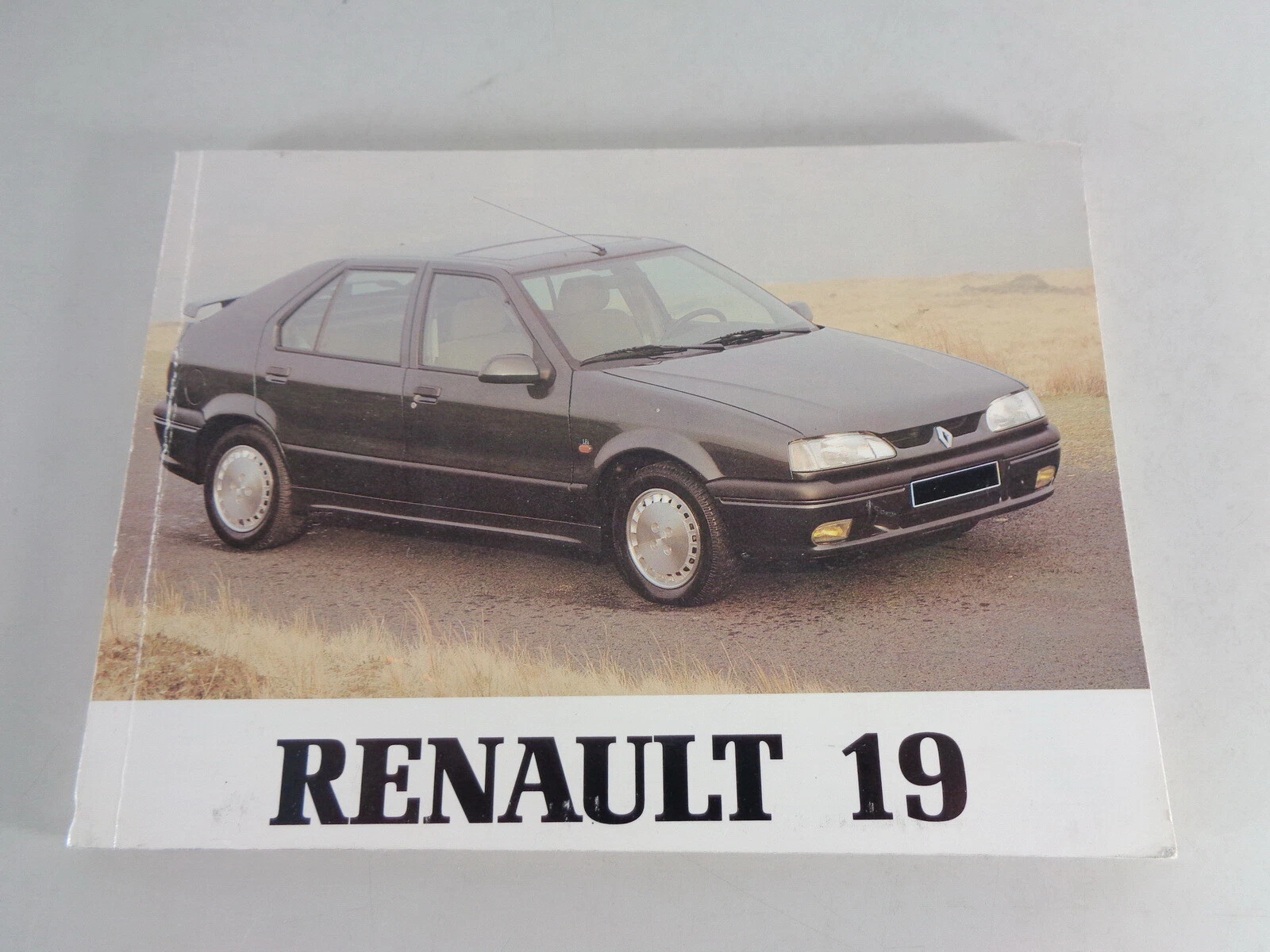 Operating Instructions / Manual Renault R 19 Model Year 1992
