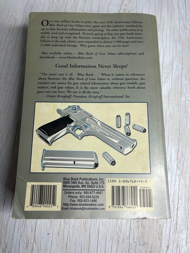 Blue Book of Gun Values 25th Anniversary Edition S.P. Fjestad 2004 - Bild 3 von 17