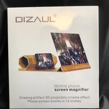 DIZAUL Mobile Phone Screen Magnifier. Bamboo New In Package!