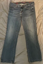 VIGOSS Venice Boot Cut Leg Jeans Juniors 5, 26” Inseam. See Tape Pic