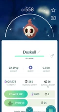 Pokemon Go Shiny Duskull
