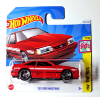 Hot Wheels - '92 Ford Mustang - Rot - Hw: The '90S 2024 - HTB05