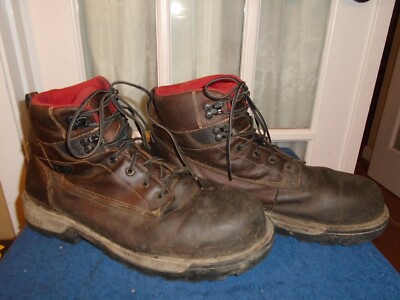 Rocky Alpha Force Composite Toe Waterproof Work Boots Men's size 12 M