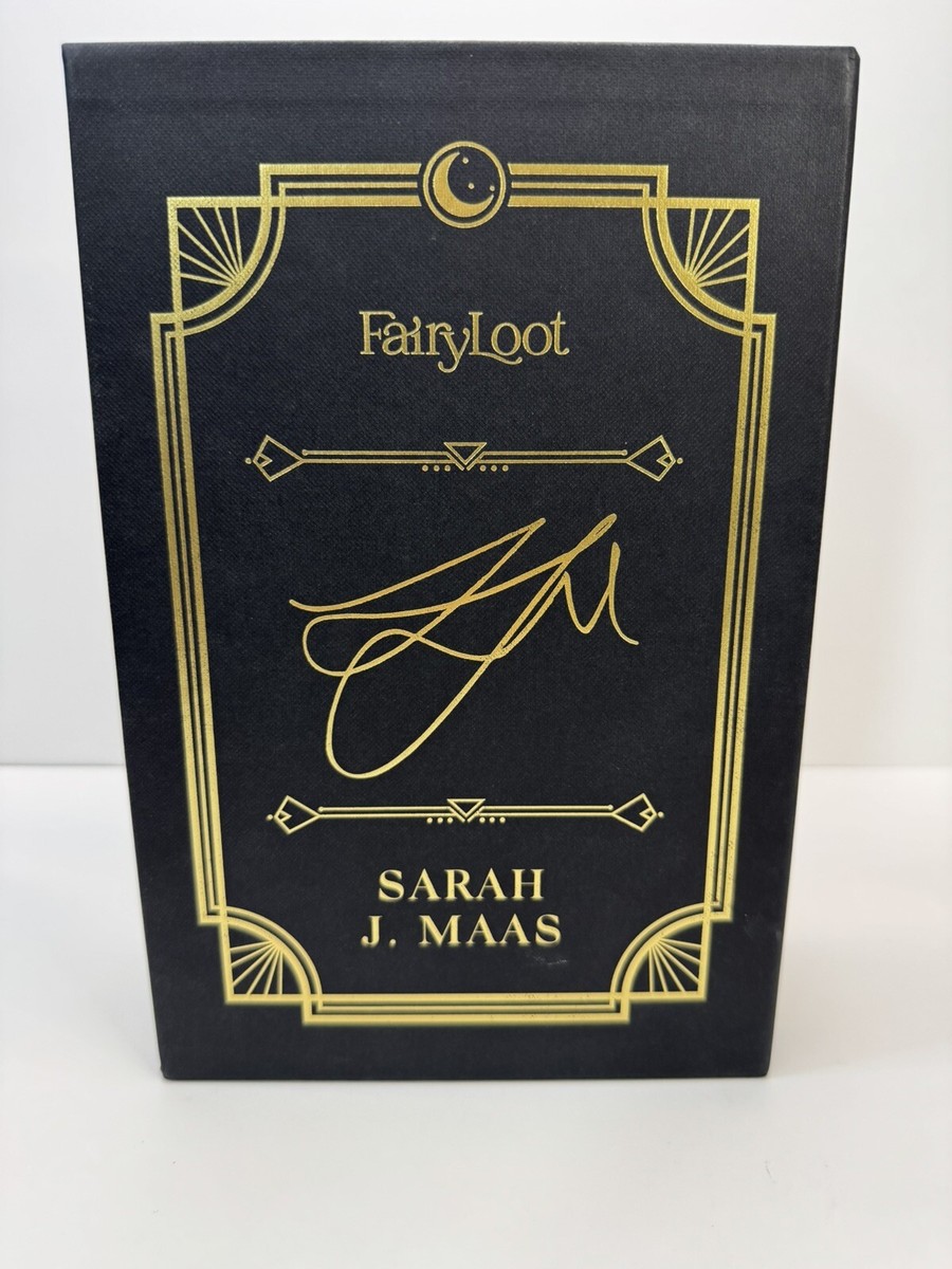 Fairyloot Exclusive Crescent City Books Sarah J. Maas Special Ed