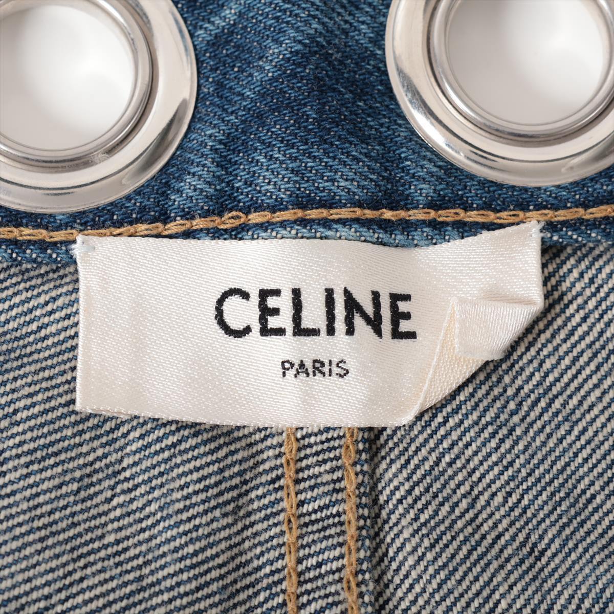 Celine 22SS Cotton Denim Pants 32 Ladies' Blue Hedi Period Celine 22SS Cotton Denim Pants 32 Ladies' Blue Hedi Period