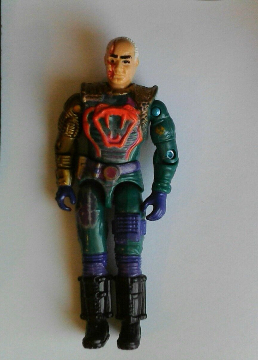1983 GI JOE ''ACE'' & 1991 'CESSPOOL'' LOOK AT PICTURES-AUCTION -IS- AS IS