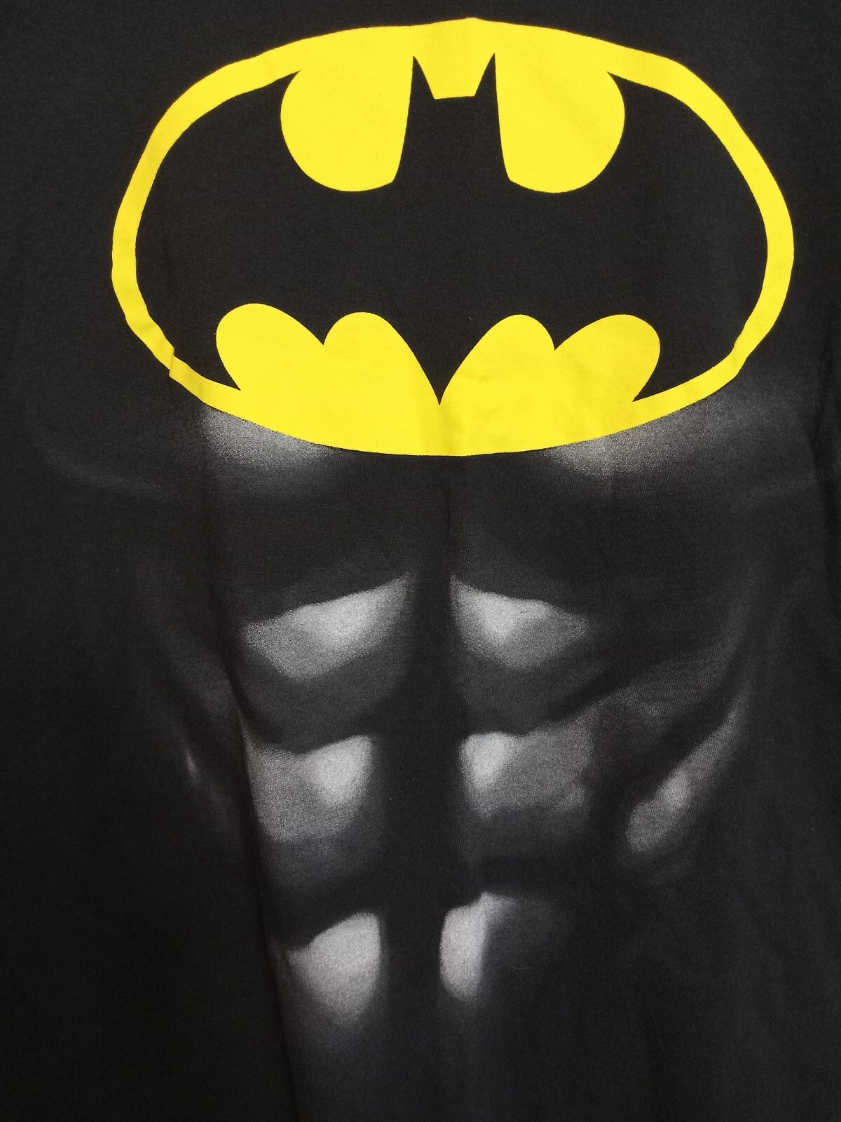 Batman Men'S Xl 6 Pack Abs Batman Logo Graphic Black Short Sleeve T- Shirt | Ebay