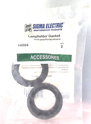 Sigma Engineered Solutions 14004 Replacement Gasket Black 2-PACK