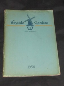 1956 Wayside Garden Manual Book Catalog Flowers Plants Bulbs Roses Mentor Ohio