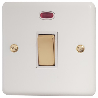Standard Teller mattweiß CW2-PB Lichtschalter, Steckdosen, Dimmer, Herd