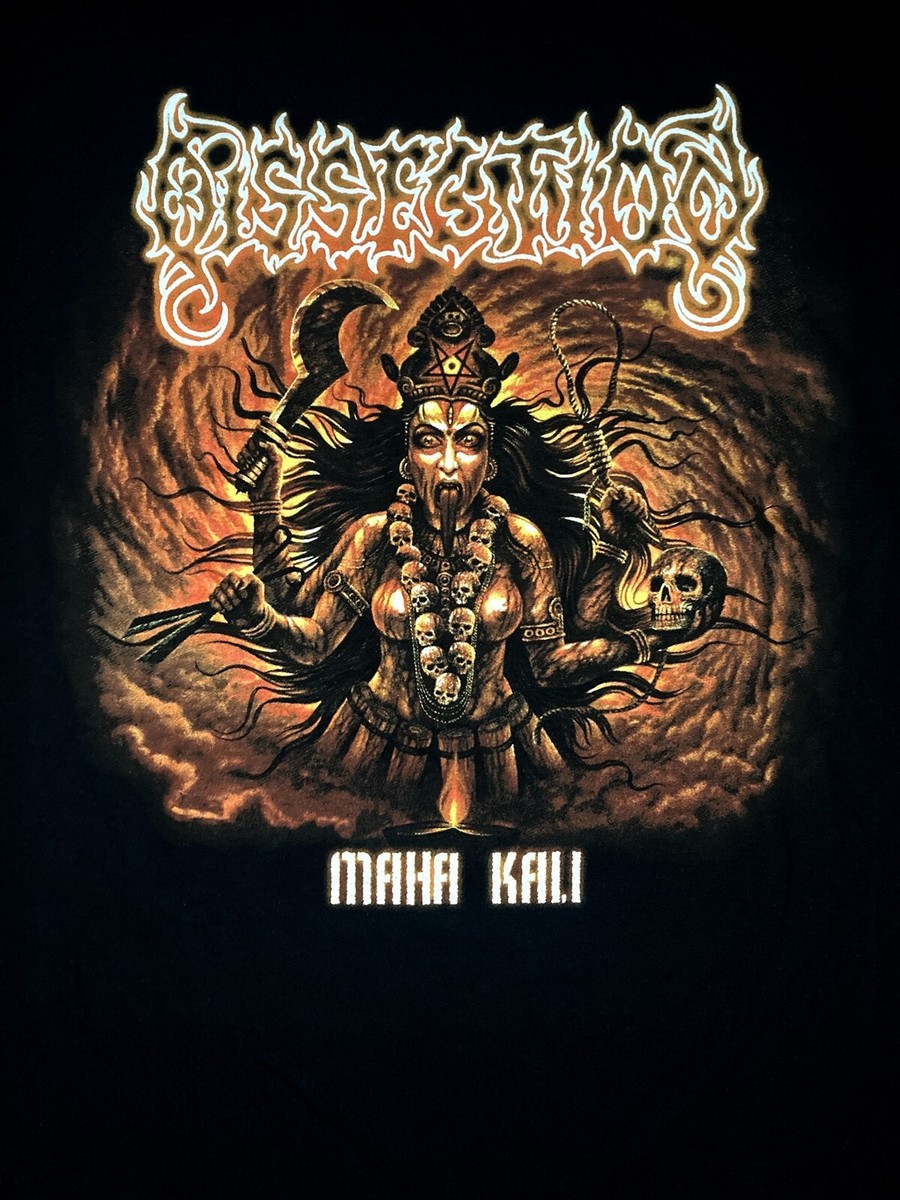 DISSECTION cd cvr Reinkaos MAHA KALI Official SHIRT XL New metal