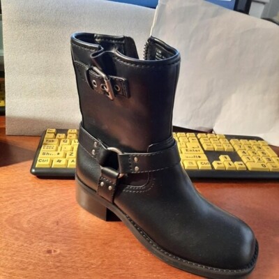 NEW ! Open Edit Women Ankle Boots & Booties Black Sizse 6.5