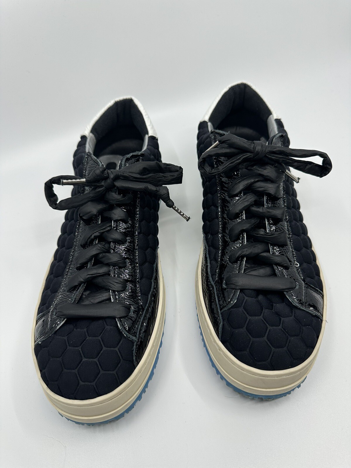 SAOLA Sneaker basse P448 John trapuntate blue da donna taglia 40 US 9 10 rare esaurite!