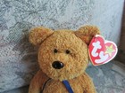 Tan Fuzz Ty Bear, 1998 — photo 3