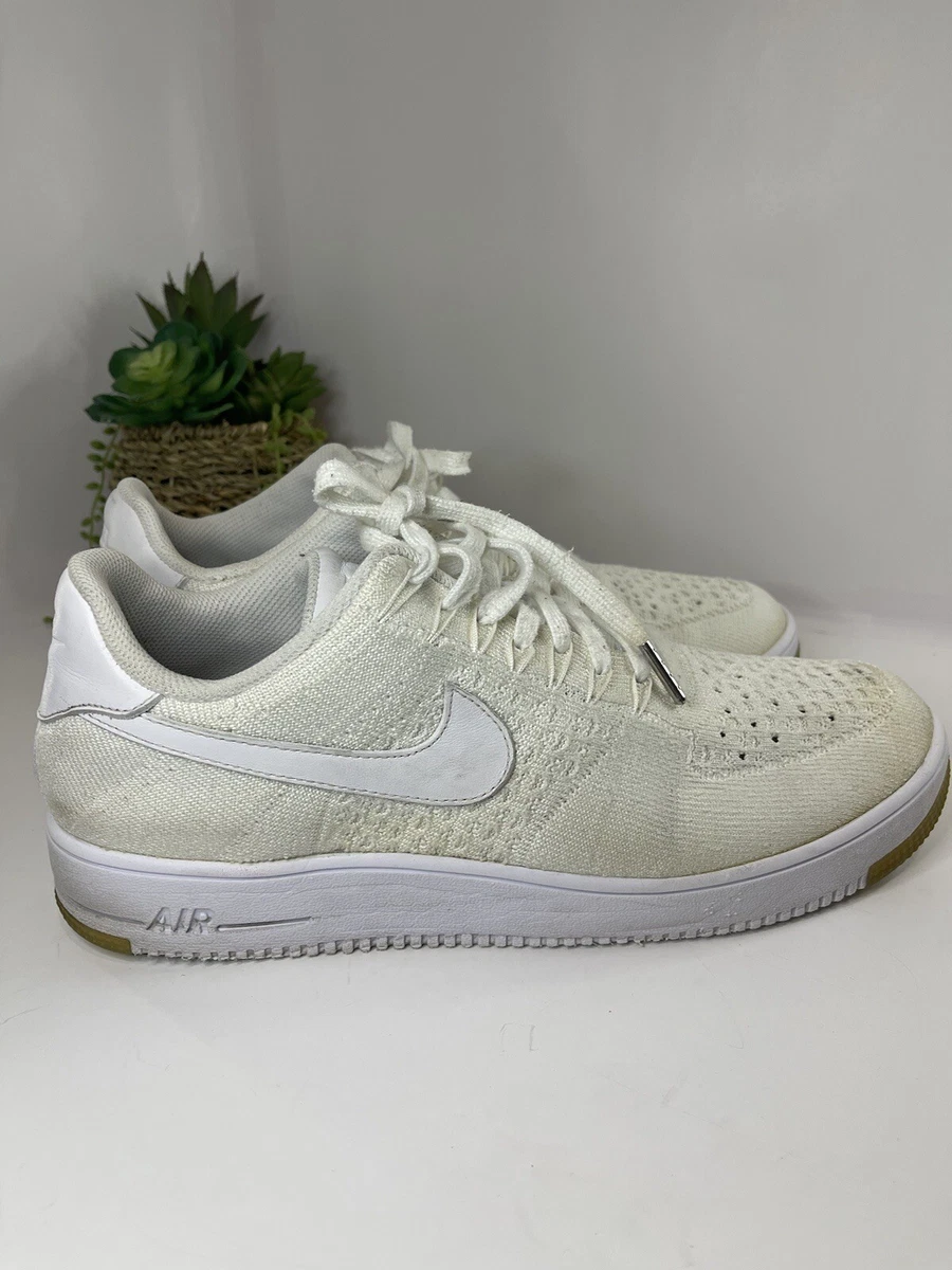 Air Force 1 Ultra Flyknit Low 'White Ice' - Nike - 817419 100 -  white/white-ice