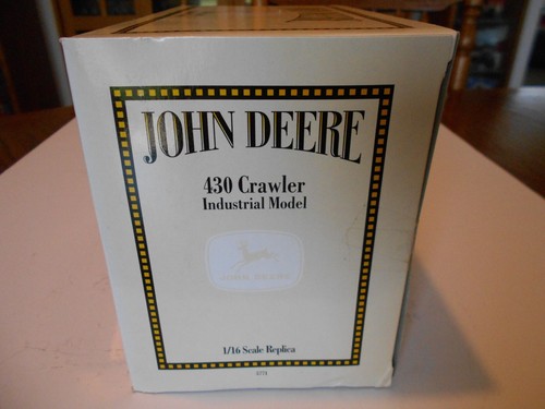 Vintage 1997 Ertl 1:16 Scale John Deere 430 Crawler Industrial Model #5771, NIB - Picture 8 of 13