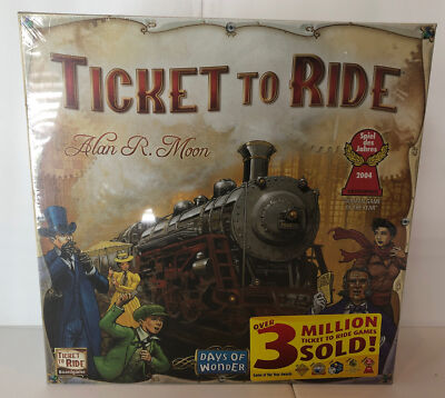 Days of Wonder Ticket To Ride by Alan R. Moon Train Adventure Board Game USA