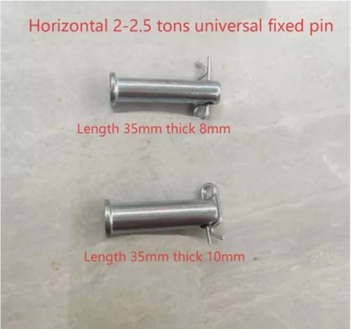 2PC Universal Fixed Pin For Horizontal Jack Accessories 2-2.5 Ton New - Picture 3 of 3