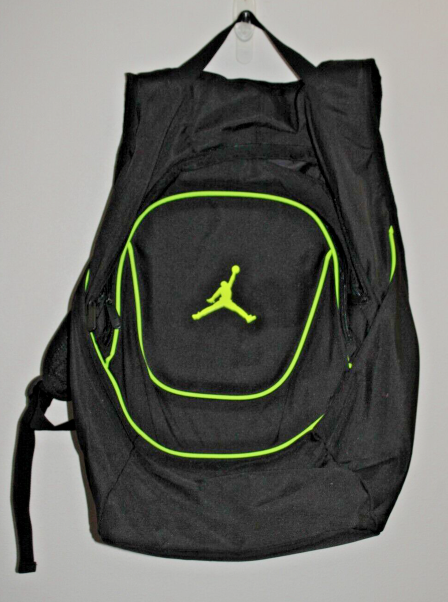 バッグ Air Jordan back pack Nike Air Jordan Faux Leather Backpack Black Gold Monogram