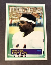 1983 Topps - #36 Walter Payton - Chicago Bears HOF NM-MINT