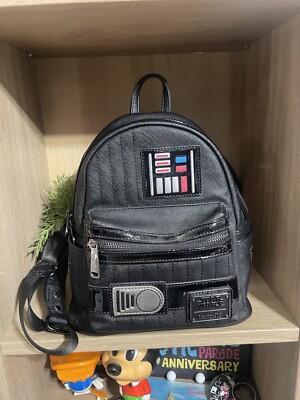 darth vader loungefly mini backpack Star Wars Sugar Skull In a bold red and blue color scheme Loungefly Star Wars Darth Vader