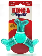 KONG Dental Squeezz Roller Bone XS/Sm Teeth Cleaning Dog ChewToy
