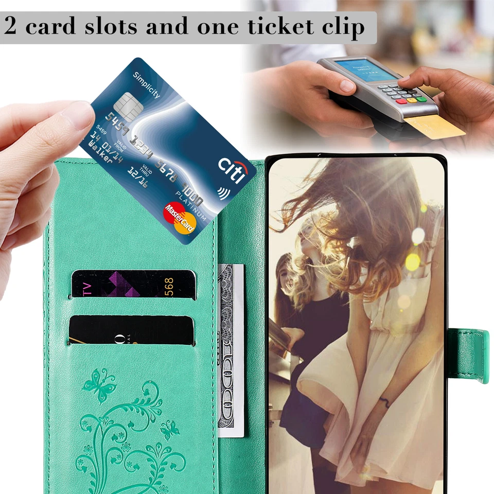 For LG K50S K52 K20 Stylo 7 V60 3D Embossing PU Leather Flip Wallet Case Cover - Image 2 of 4