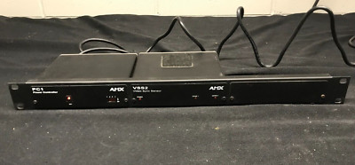 AMX PC1 Power Controller with AMX VSS2 Video Sync Sensor on Rack-Mount