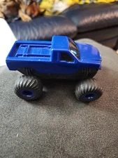 Monster Jam 2015 Feld Motor Sports Pull Back & Release Toy Blue Truck McDonalds