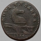 1786 New Jersey Copper Colonial Coin