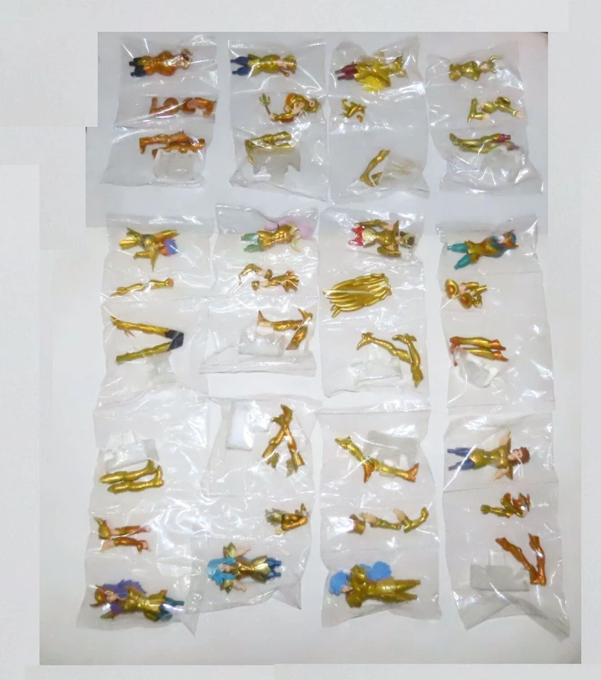 Figura Horóscopo Tela Dorada Bandai Saint Seiya gashapon (juego completo de 12 figuras) Foto 3 de 4