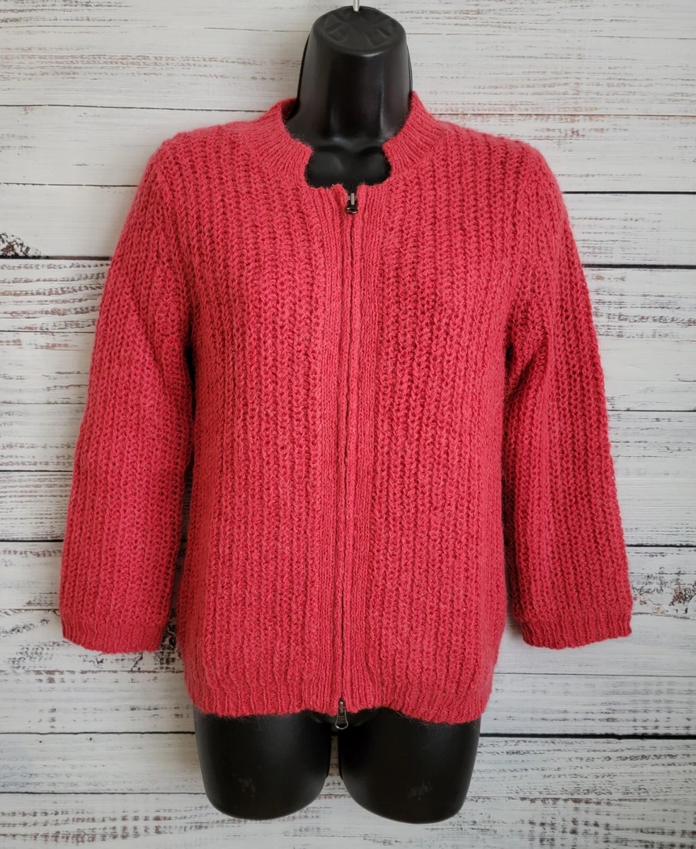Salmon top pink cardigan
