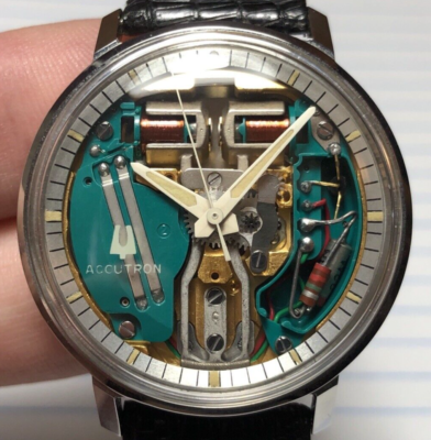 Montre pour homme SERVICED Bulova Accutron Spaceview 1972 #2528