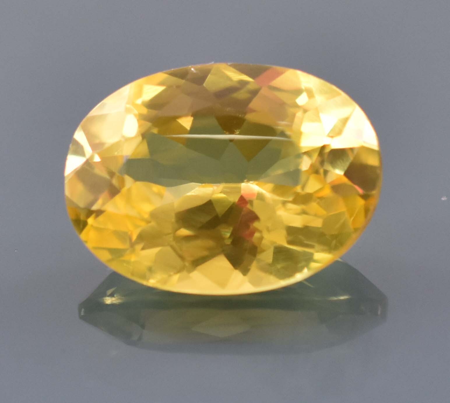 10.15 Ct Natural AAA Certified Sri Lanka Yellow Sapphire Gemstone