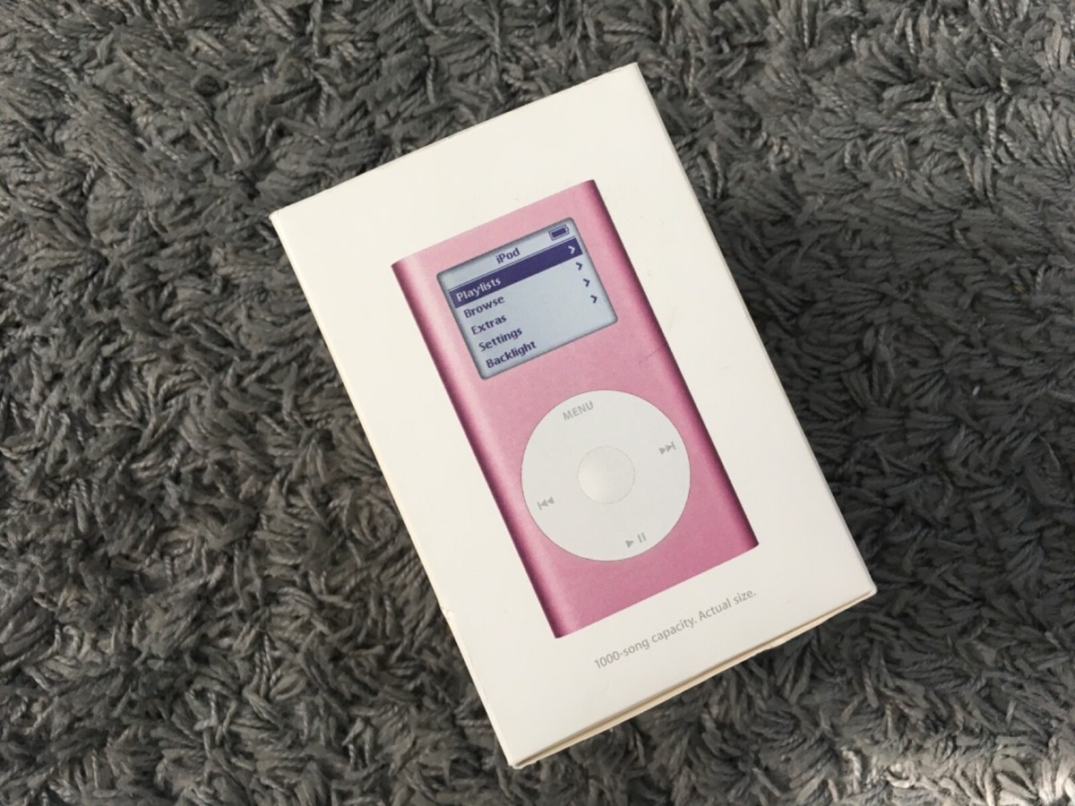 Apple iPod mini 4GB ピンク Apple iPod® mini 4GB (Pink) Portable MP3 player at Crutchfield