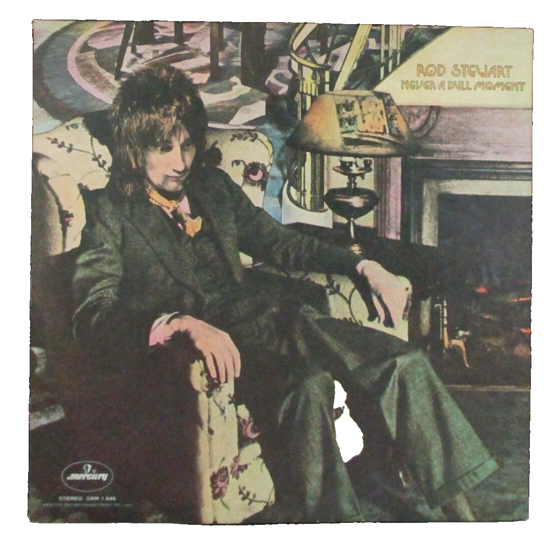 Rod Stewart Never a Dull Moment Vinyl | eBay
